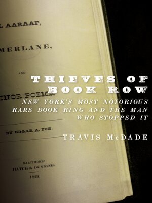 cover image of Thieves of Book Row